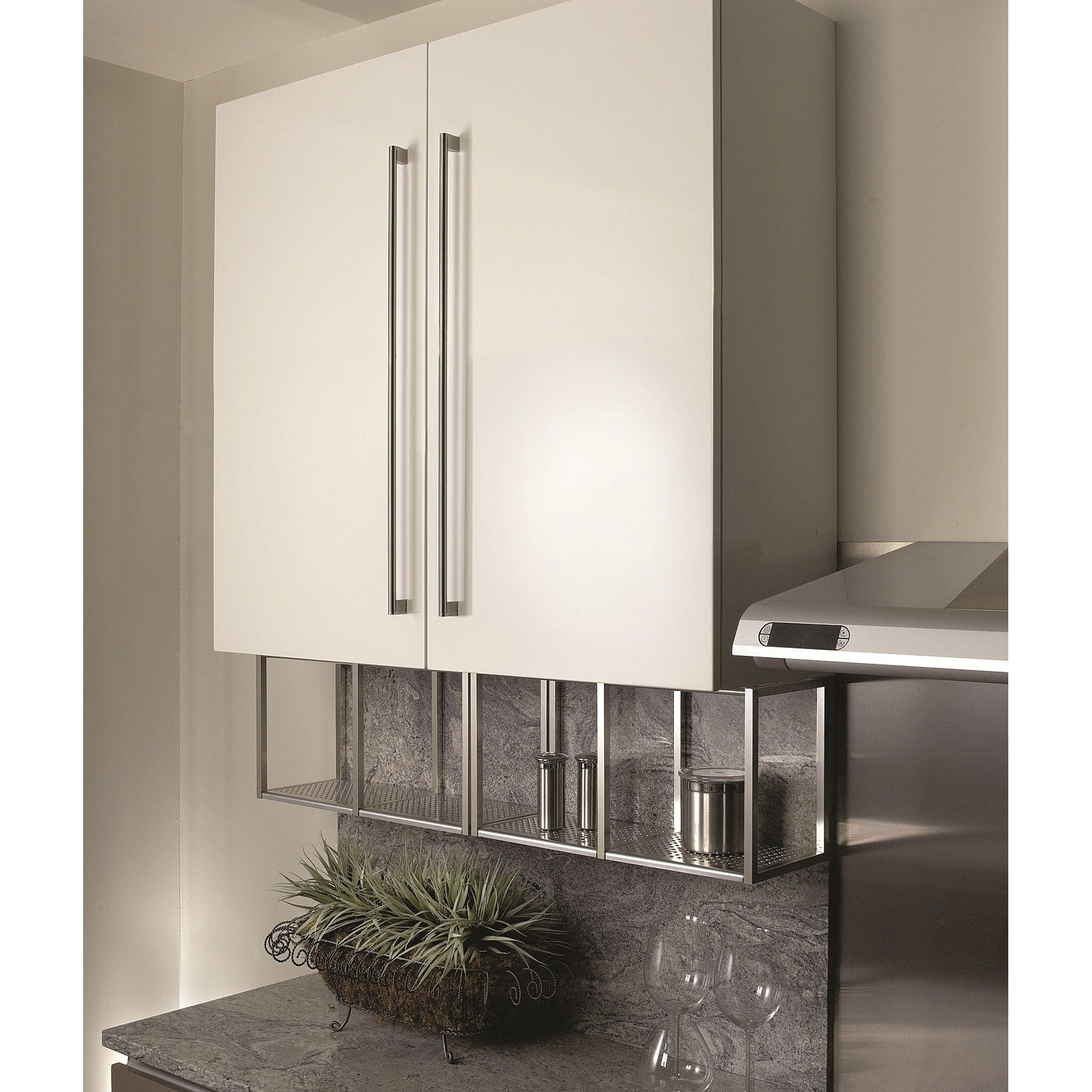 Contemporary Pull, 6-5/16" Center-to-Center, Brushed Nickel alt 0