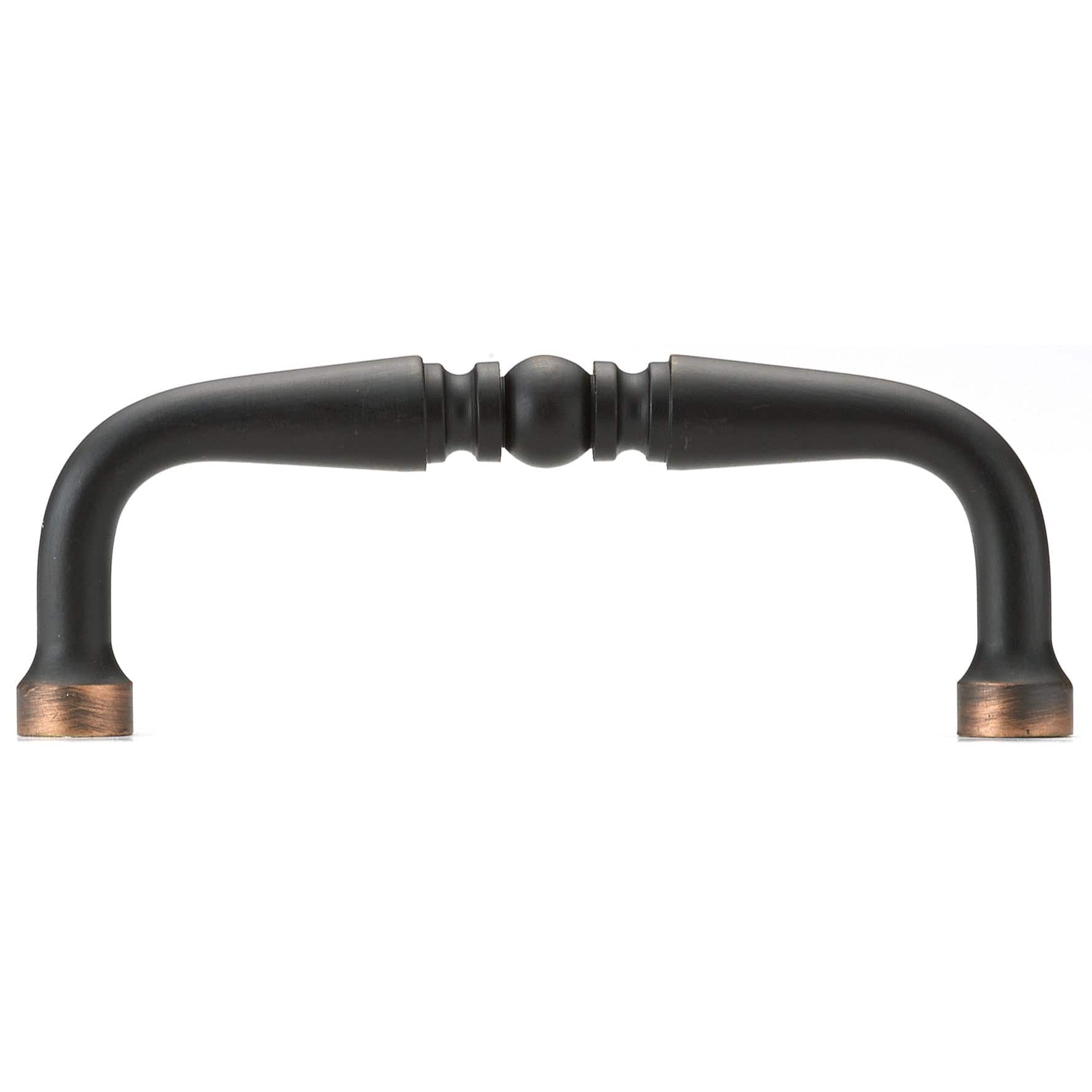Traditional Pull, 3" Center-to-Center, Brushed Oil-Rubbed Bronze alt 0