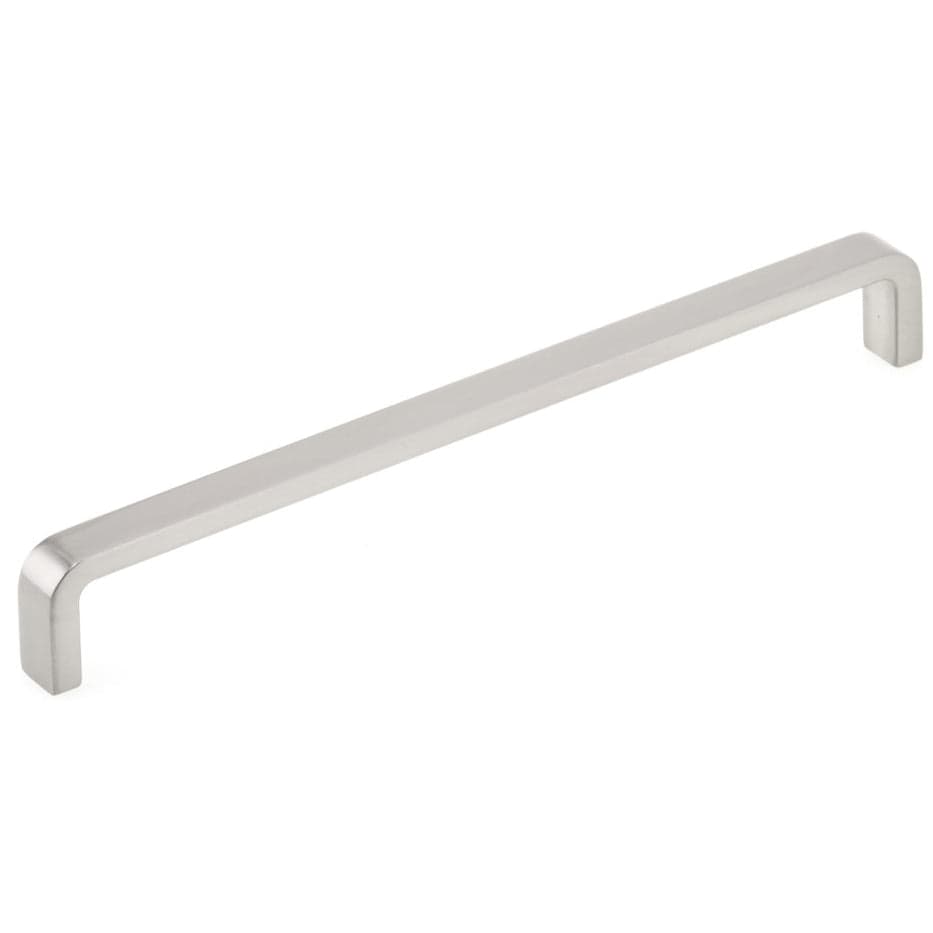 Contemporary Pull, 8" Center-to-Center, Brushed Nickel alt 0