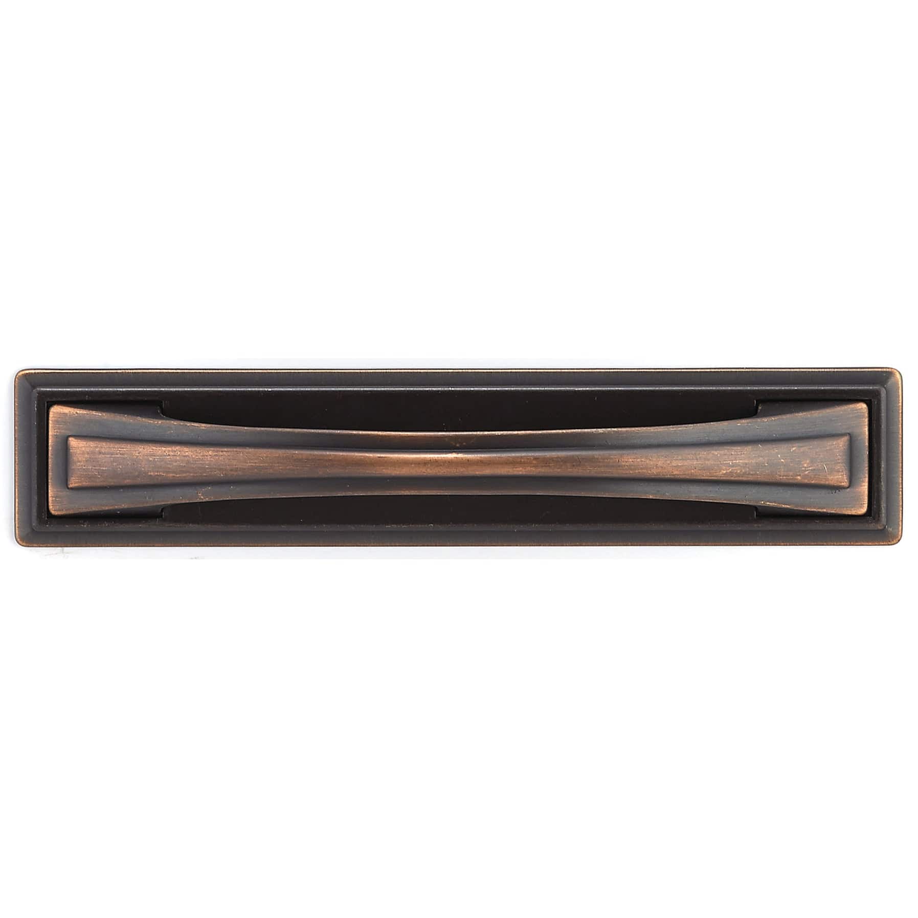 Transitional Pull, 5-1/16" Center-to-Center, Brushed Oil-Rubbed Bronze alt 0