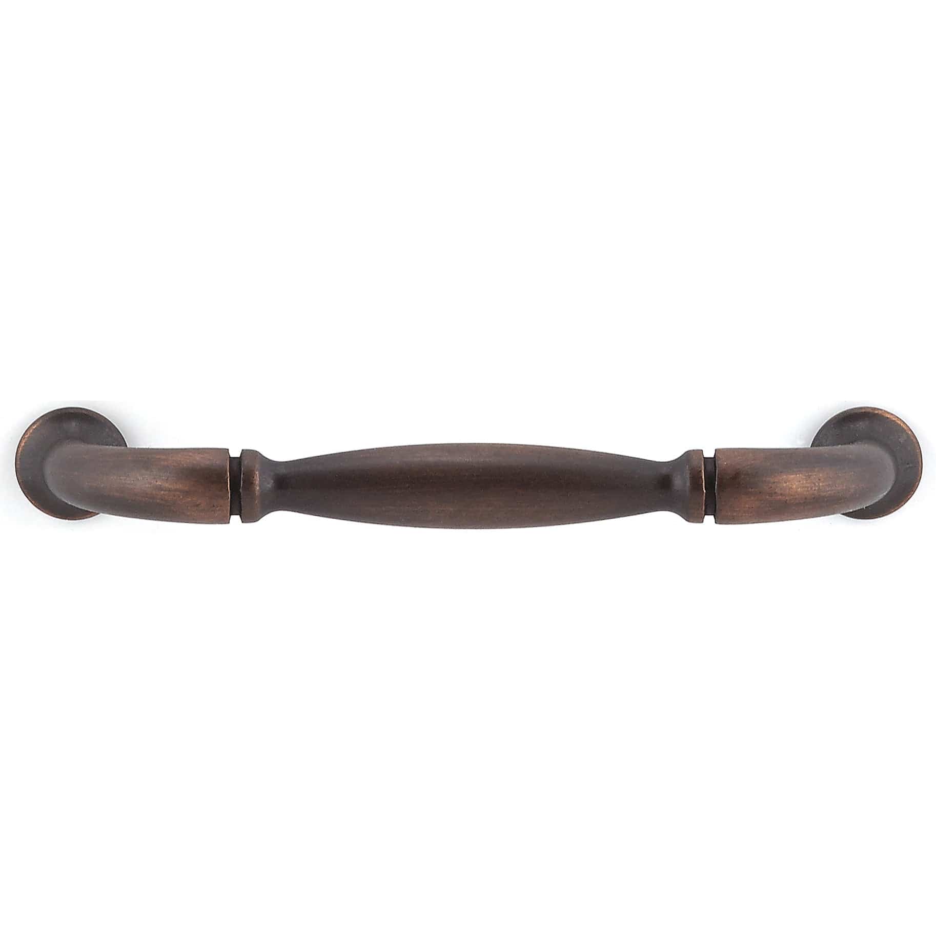 Traditional Pull, 3-3/4" Center-to-Center, Brushed Oil-Rubbed Bronze alt 0