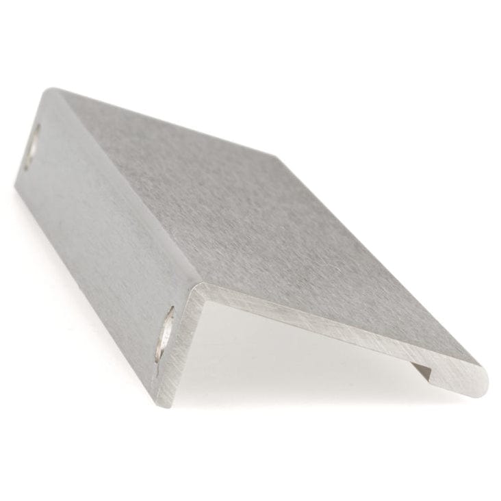 Contemporary Edge Pull, 7-9/16" Center-to-Center, Stainless Steel alt 0