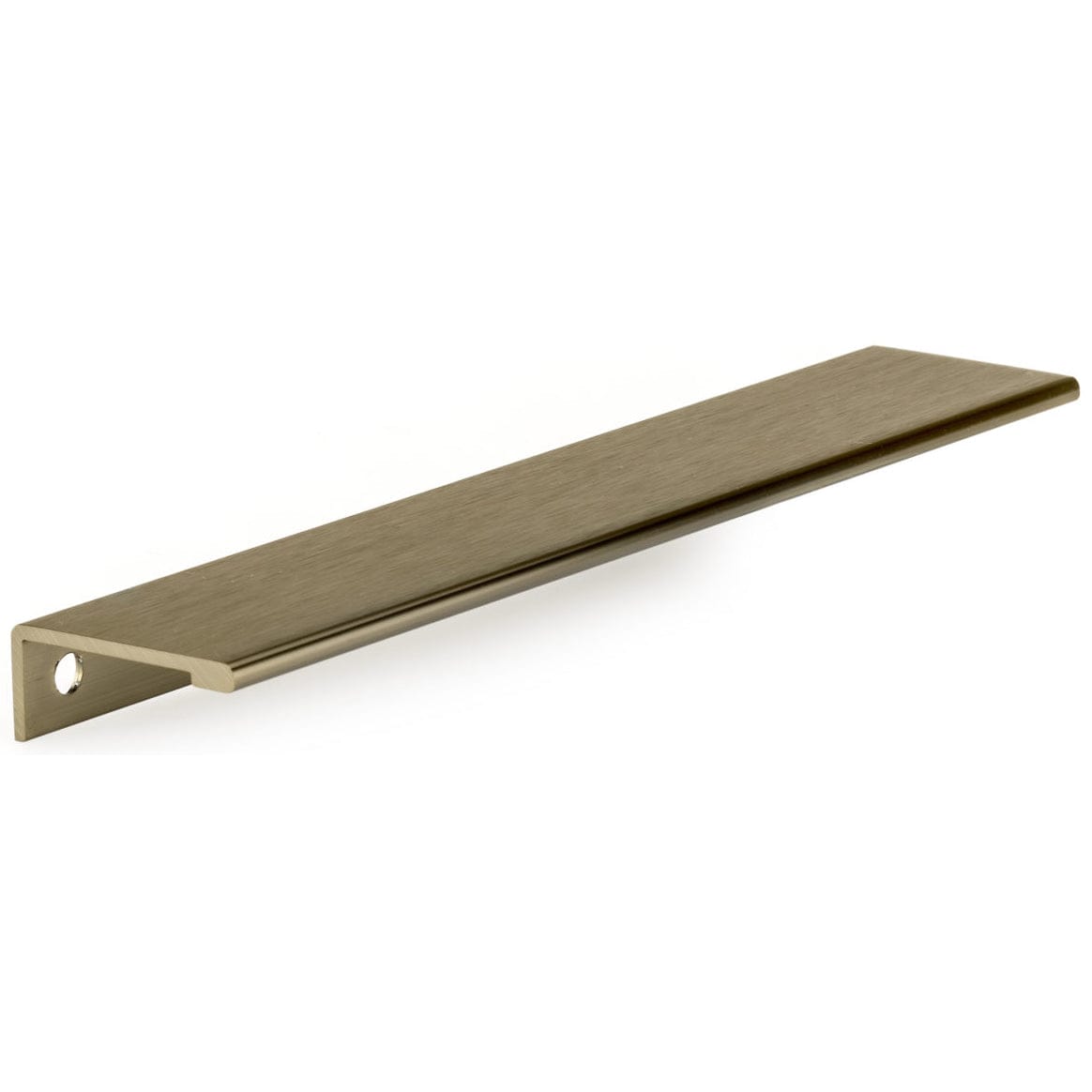 Contemporary Edge Pull, 7-9/16" Center-to-Center, Champagne Bronze alt 0
