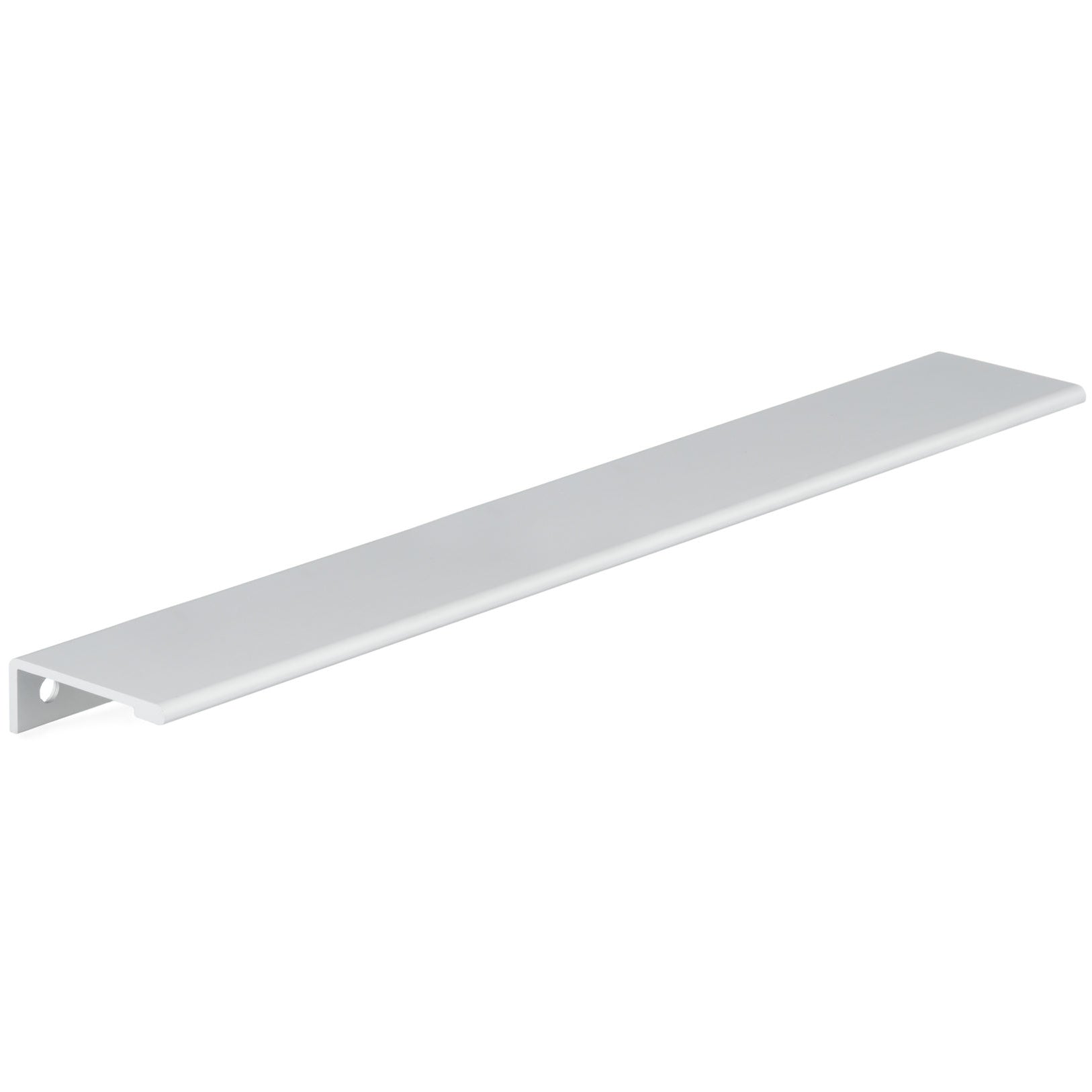 Contemporary Edge Pull, 16-3/8" Center-to-Center, Aluminum alt 0