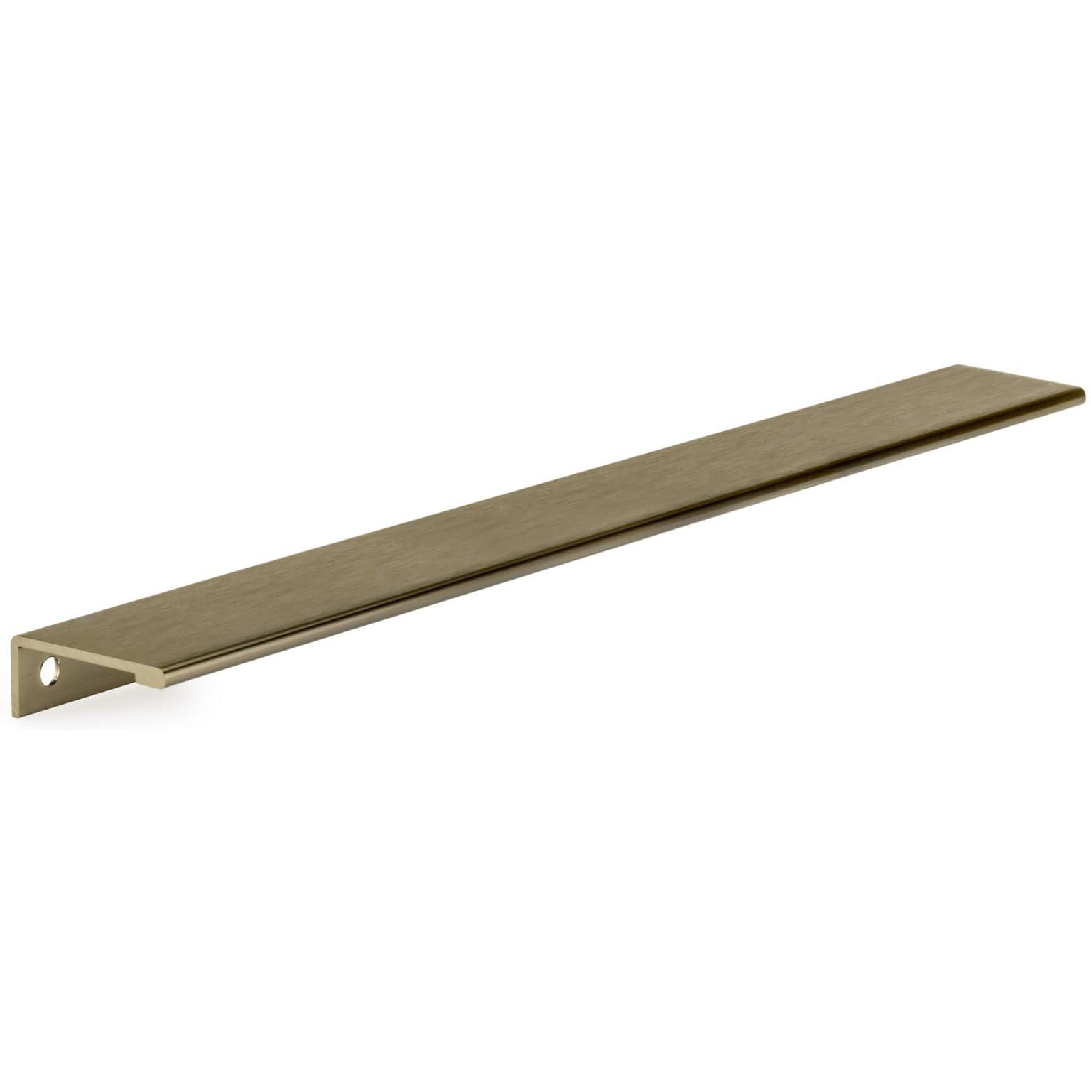 Contemporary Edge Pull, 16-3/8" Center-to-Center, Champagne Bronze alt 0