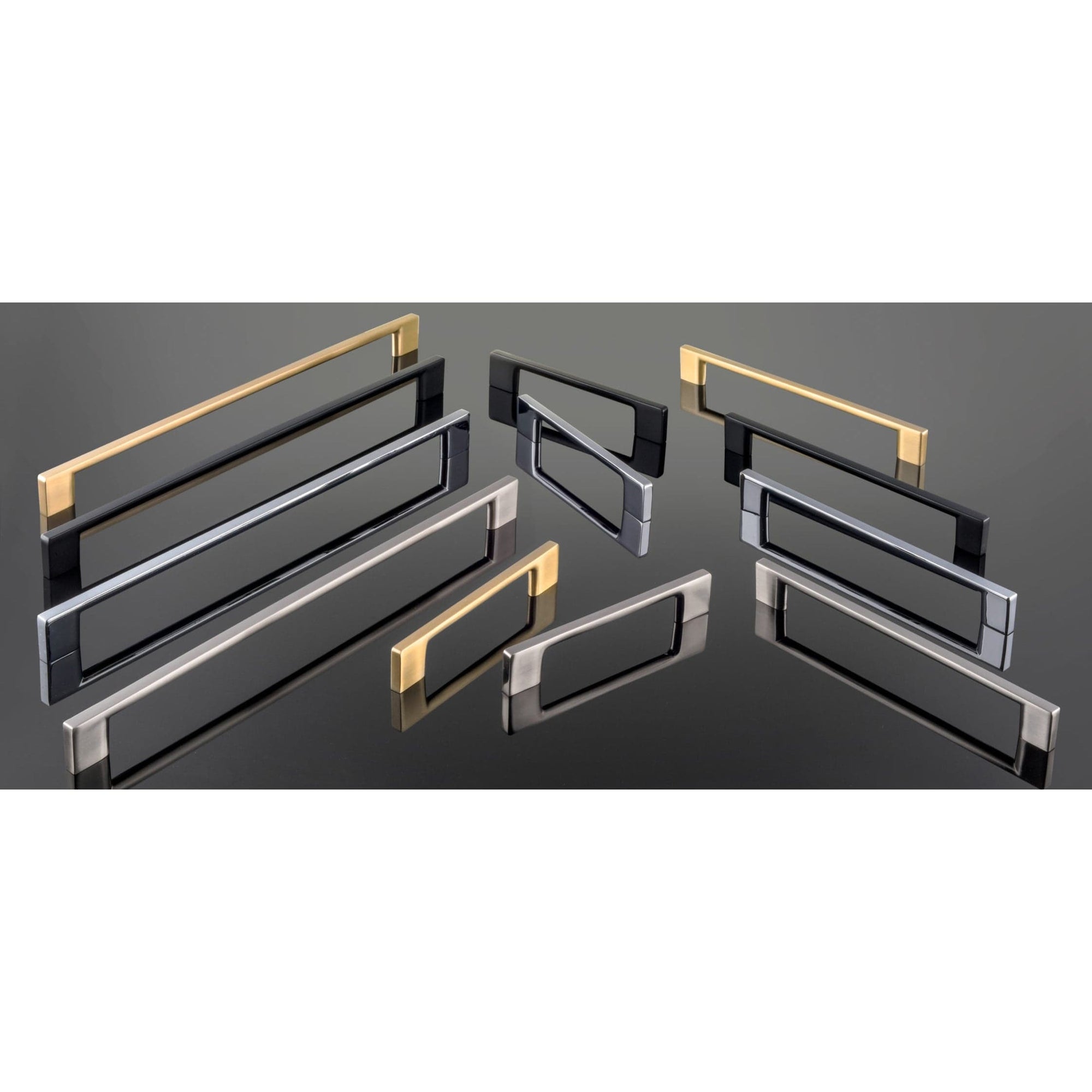 Contemporary Pull, 5-1/16" Center-to-Center, Brushed Nickel alt 0