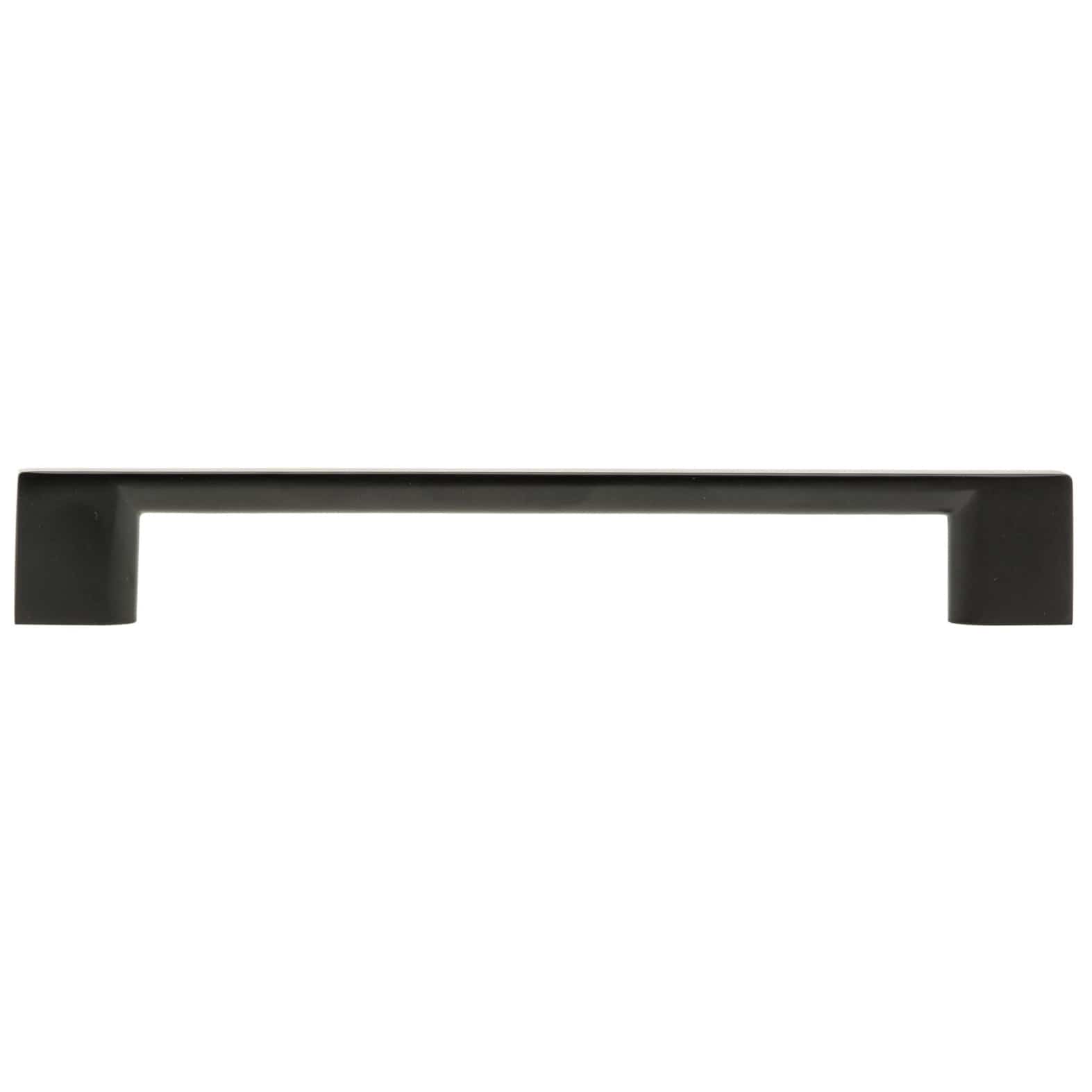 Contemporary Pull, 3-3/4" Center-to-Center, Matte Black alt 0