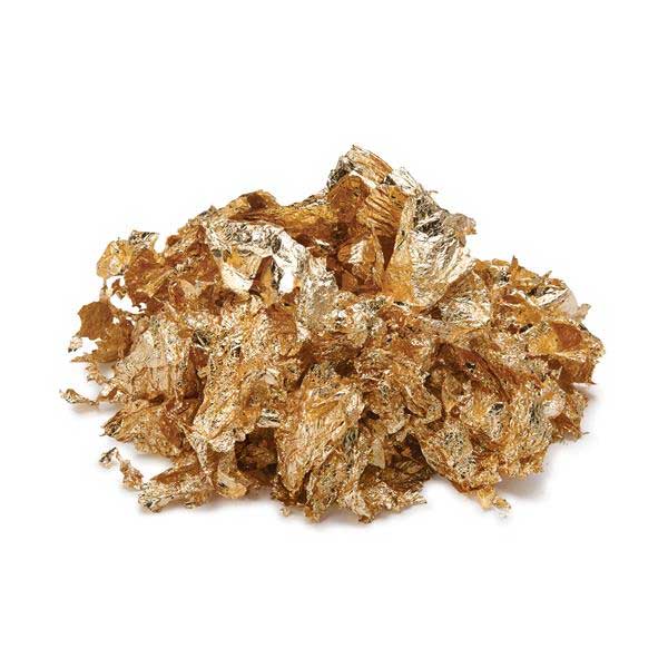Tamise' Gold Flake Inlay Material - 20 Grams alt 0