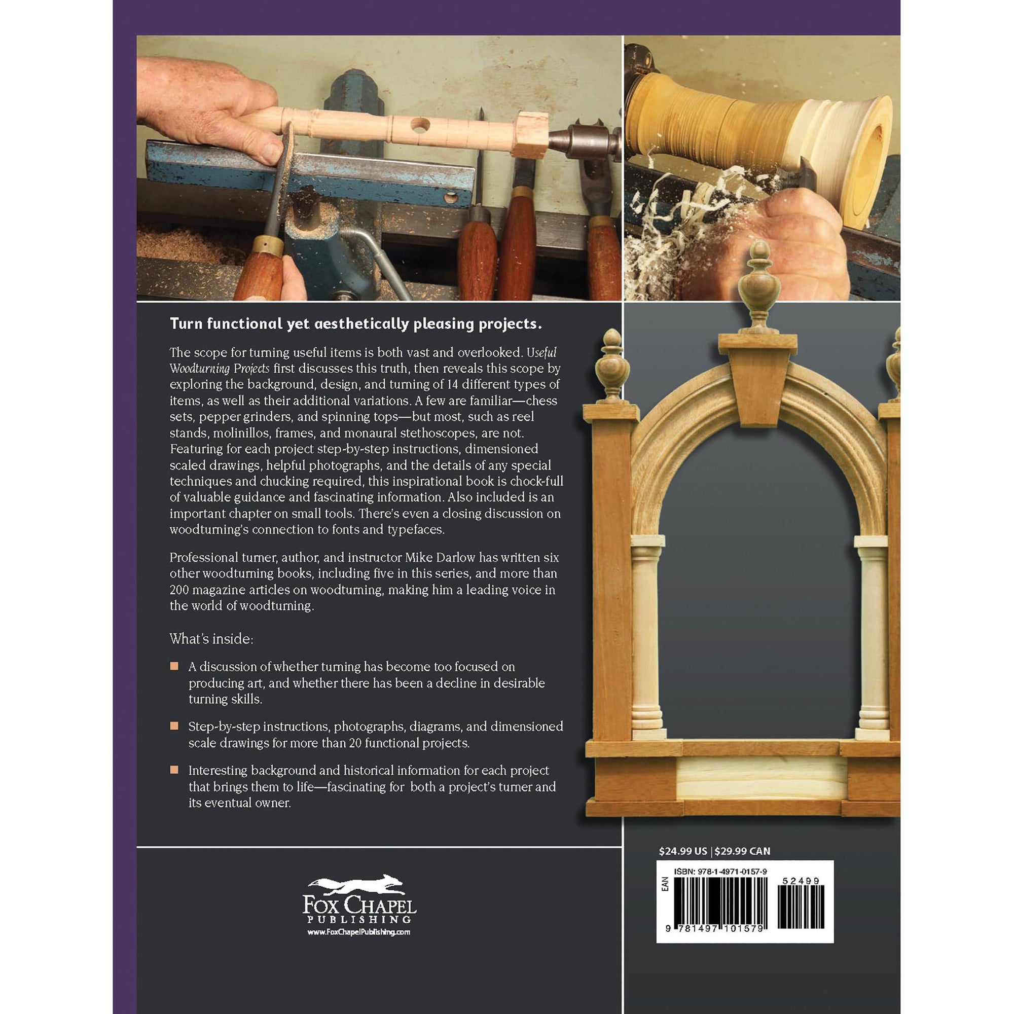 Mike Darlow's Woodturning Series: Useful Woodturning Projects alt 0