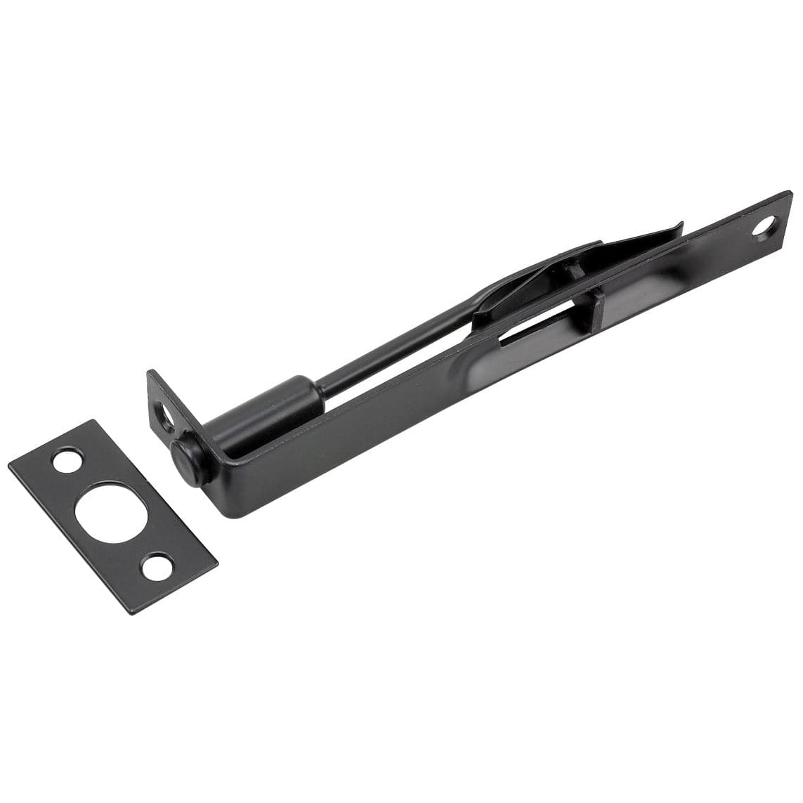 6" x 3/4" Flush Bolt Black alt 0