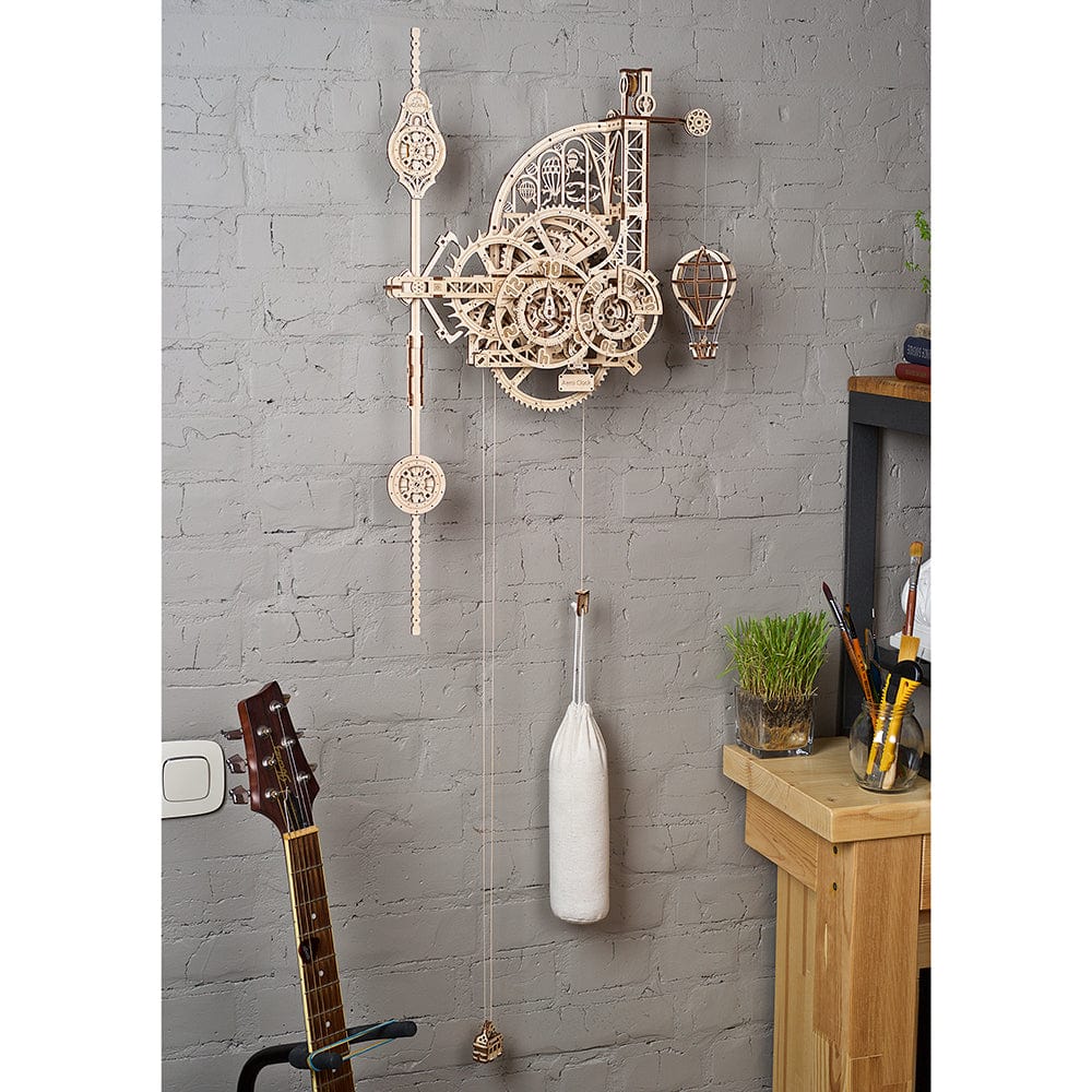 Aero Clock Wooden Craft Kit