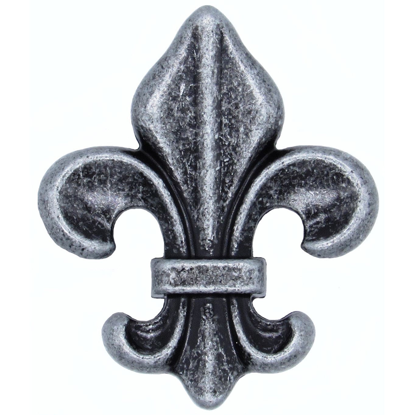 Fleur De Lis Knob Pewter Oxide alt 0