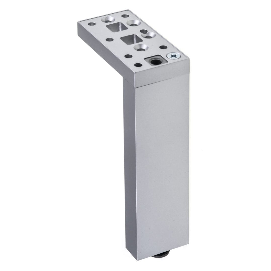 7-7/8" (200 mm) Adjustable Contemporary Versatile T or L Shaped Furniture Leg Aluminum alt 0