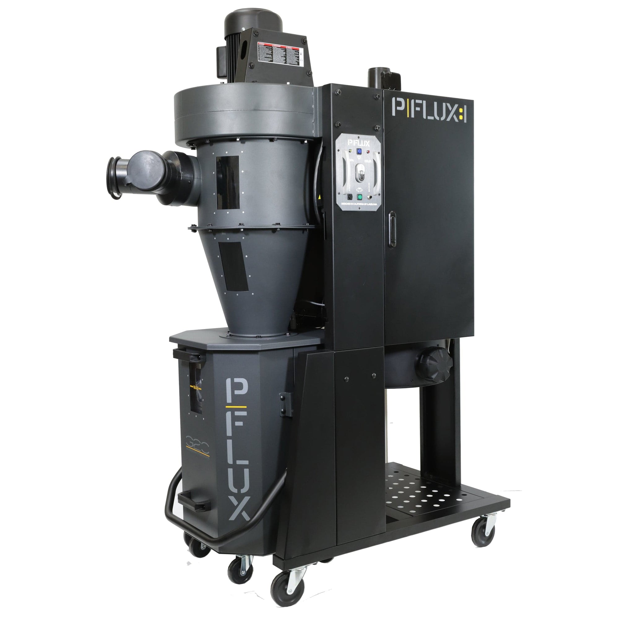 P|FLUX - 1.5 HP Cyclone HEPA Dust Collector alt 5