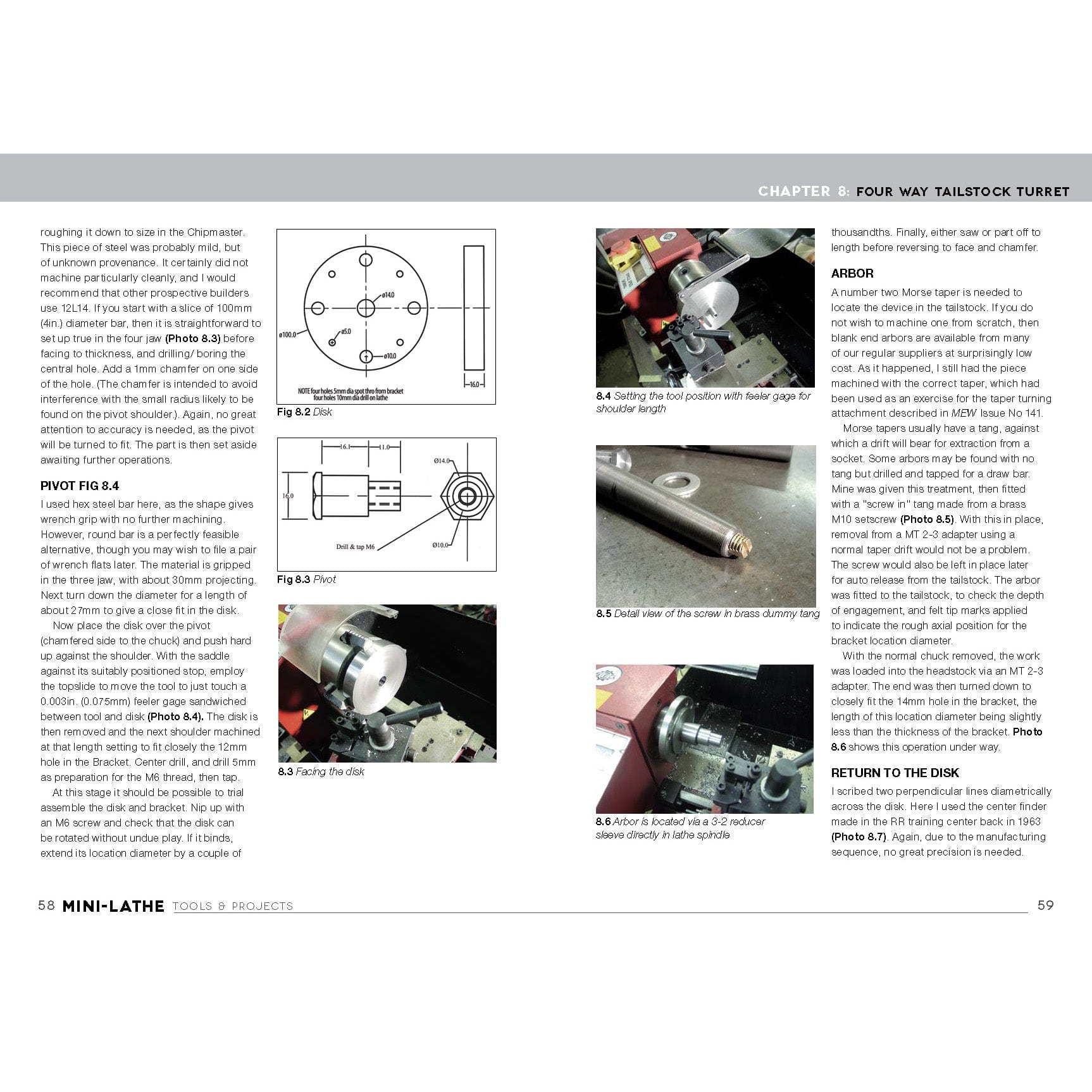 Mini-Lathe Tools and Projects for Home Machists alt 0