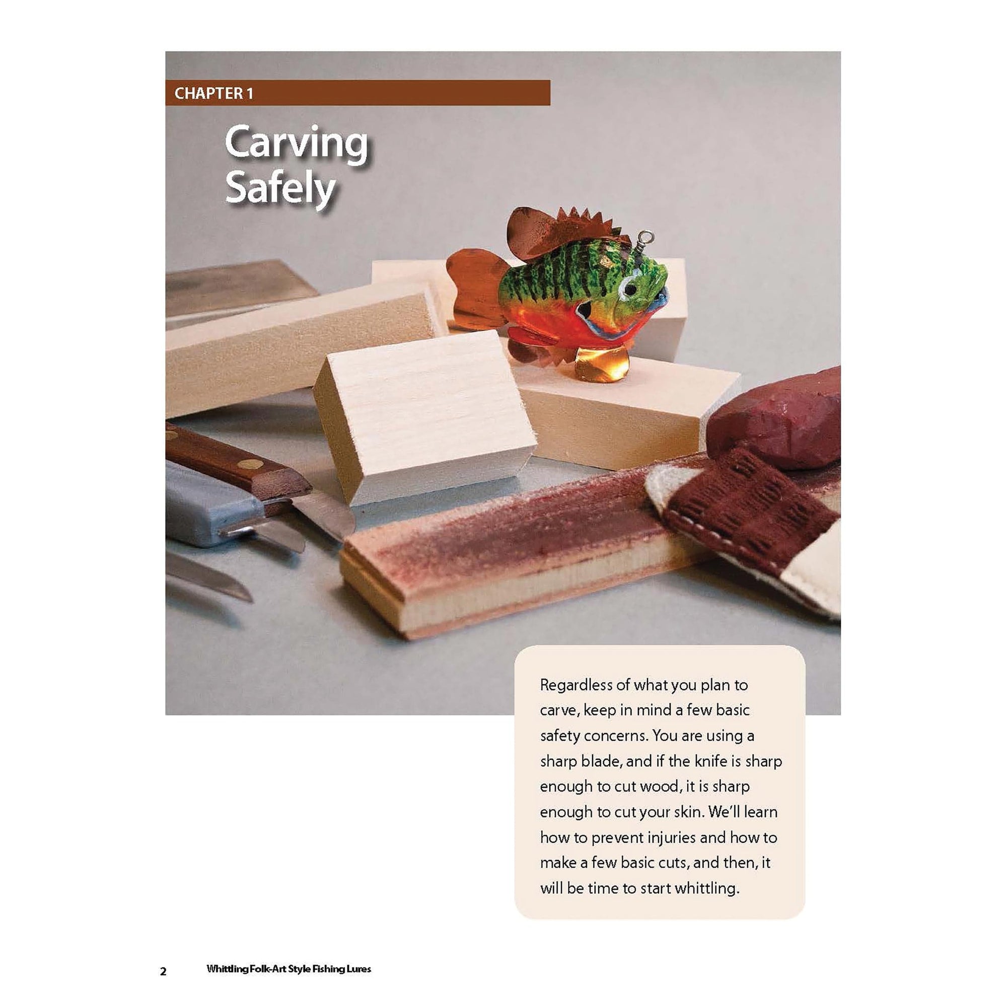 Whittling Folk-Art Style Fishing Lures alt 0