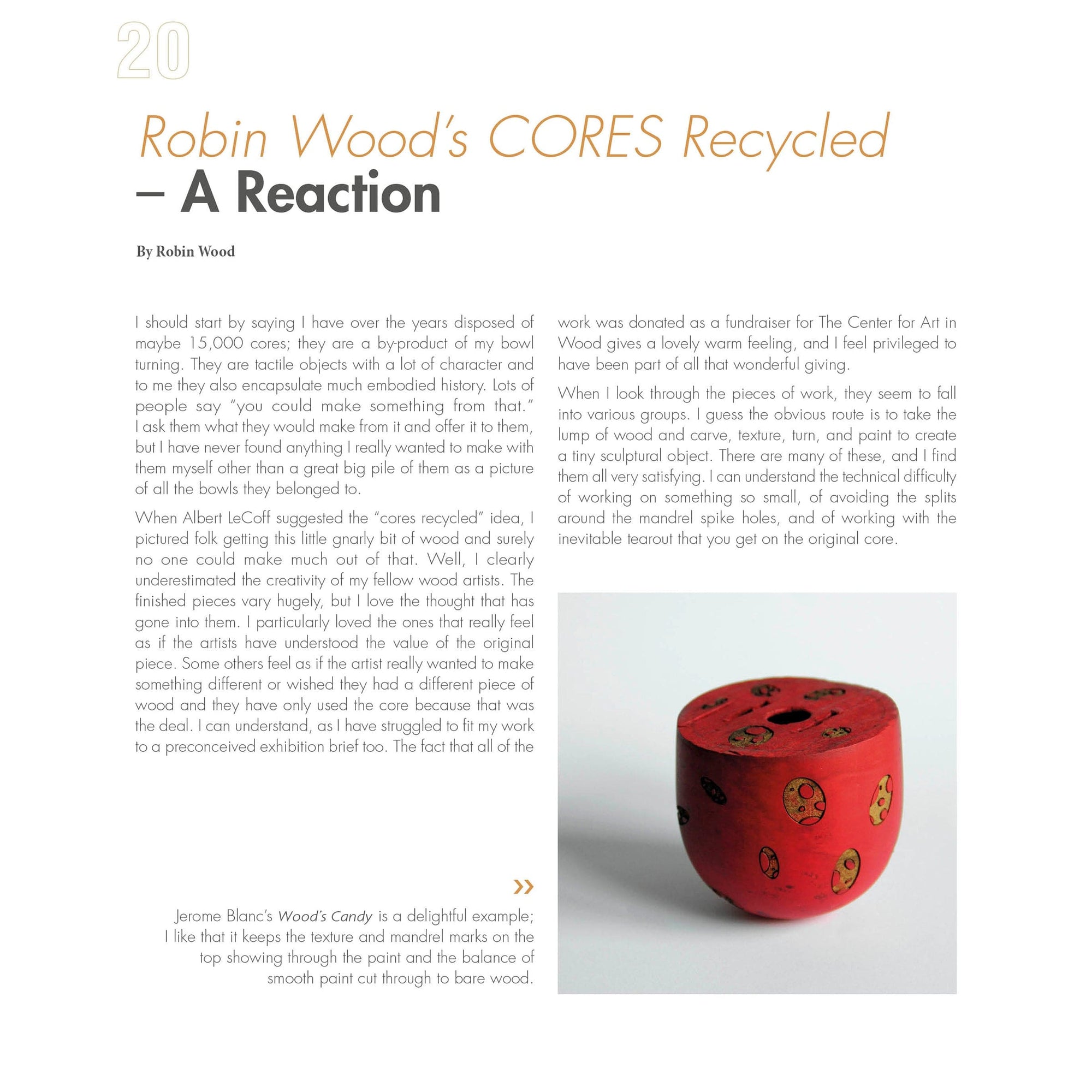 Robin Wood's Cores Recycled alt 0
