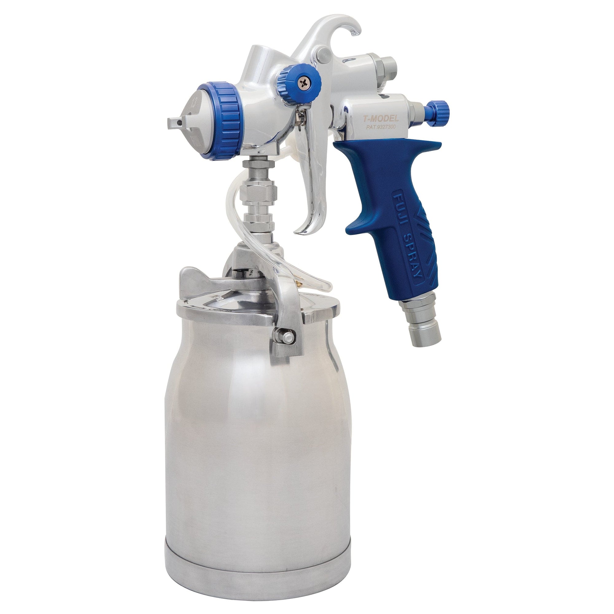 T-70 Bottom Feed Spray Gun - Blue - 1.3mm alt 3