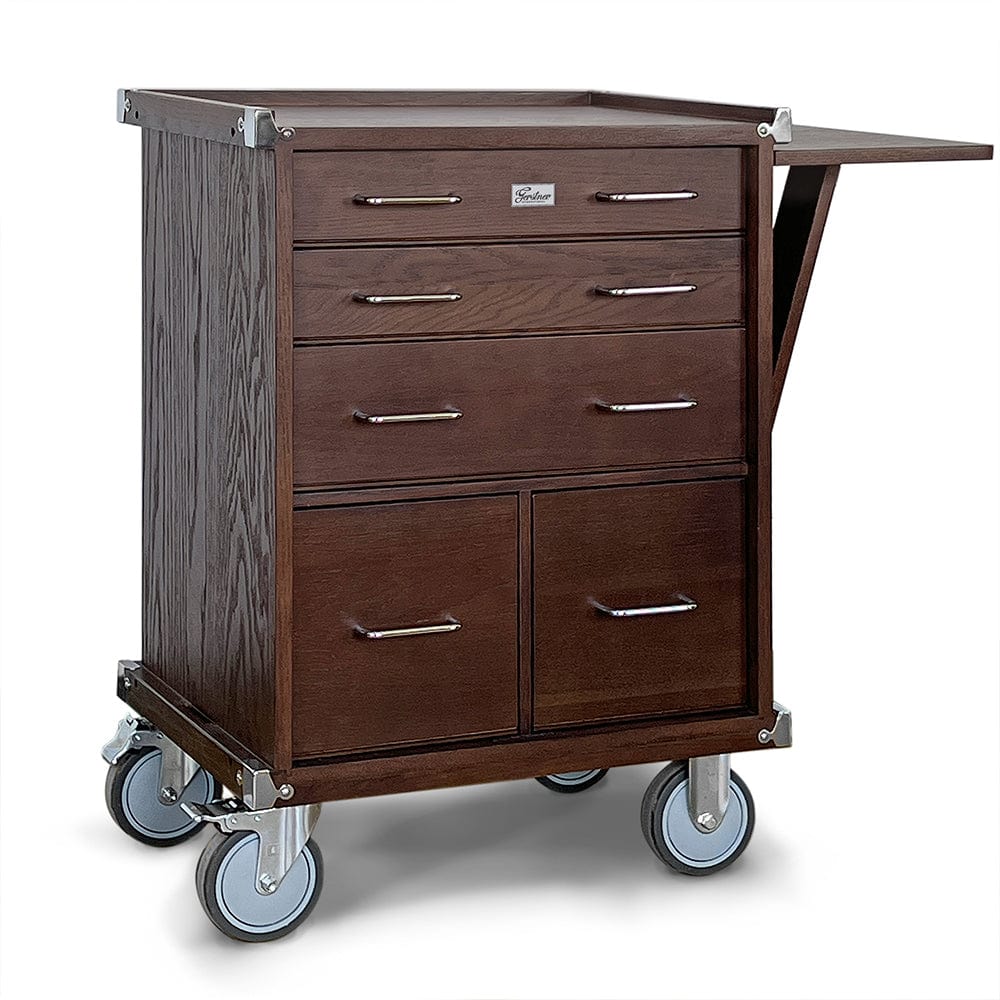 R20-D 5-Drawer Hobby Roller Cabinet- Dark Oak