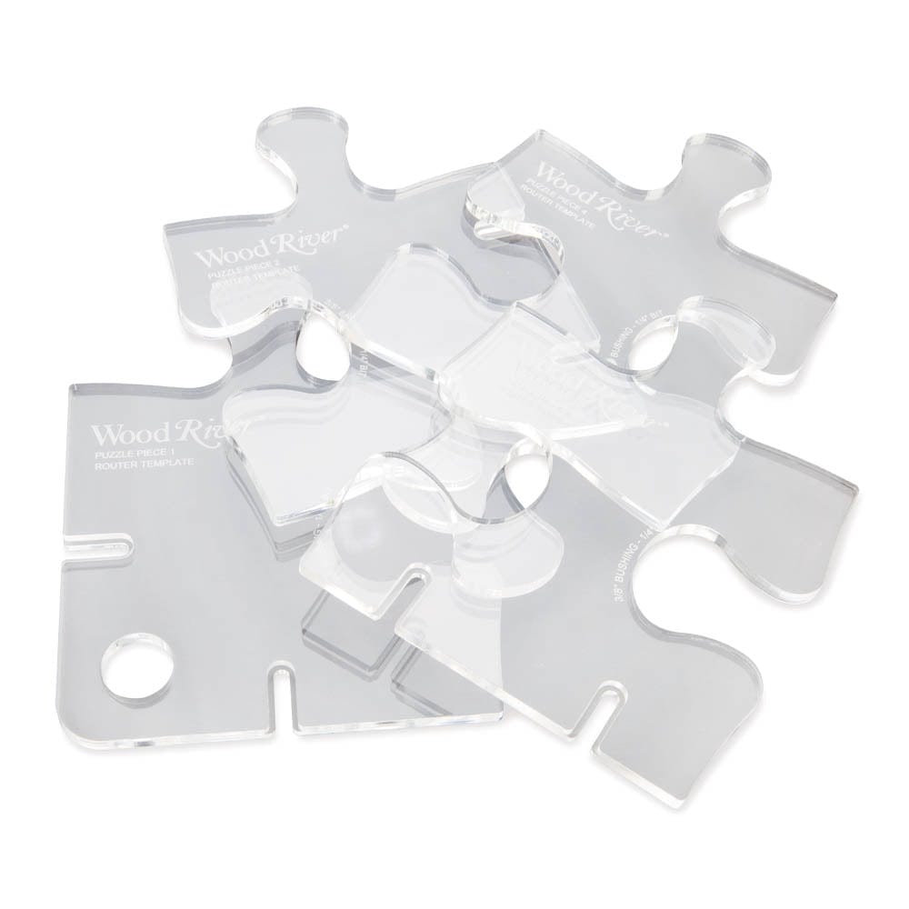 Puzzle Router Template Set - 4 Piece