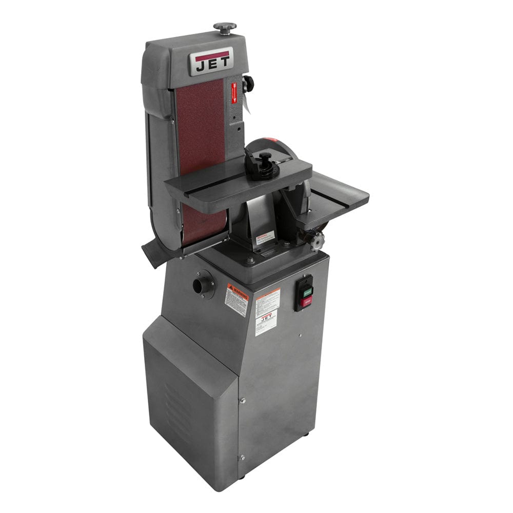 J-4200A 6” X 48” Industrial Combination Belt and Disc Finishing Machine - 115V – 1 Ph