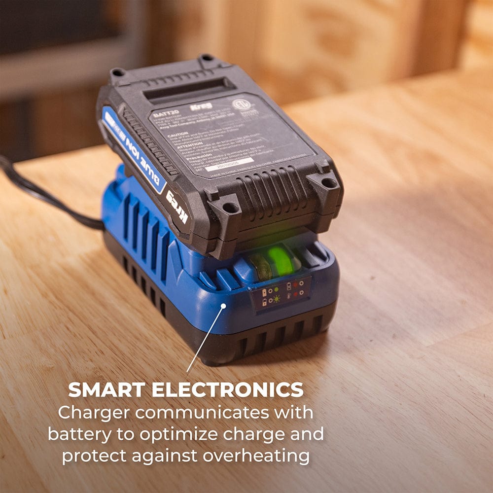 Blue Ion Battery and Charger Starter Kit - 20V