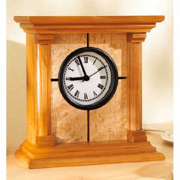 Woodworking Project Paper Plan to Build Architectural Clock alt 0