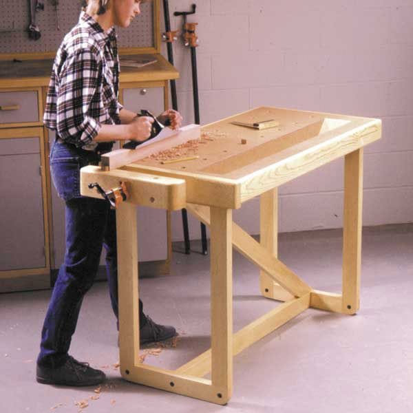 Woodworking Project Paper Plan to Build One-Weekend Workbench alt 0