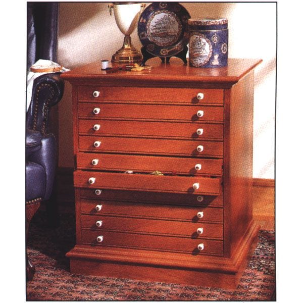 Woodworking Project Paper Plan to Build Collector's Cabinet alt 0