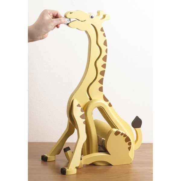 Woodworking Project Paper Plan to Build Money-Hungry Giraffe Bank alt 0