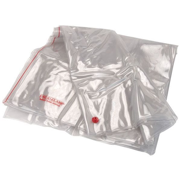 54" x 154" 20 Mil Poly Replacement Bag With CB-2 Closure Bar. alt 0