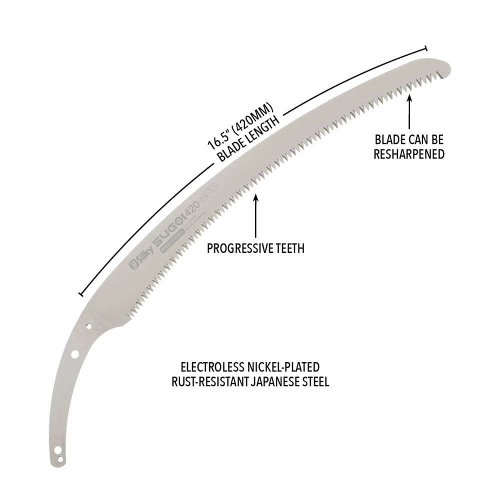 SUGOI Replacement Blade, 420mm, Extra Large Teeth