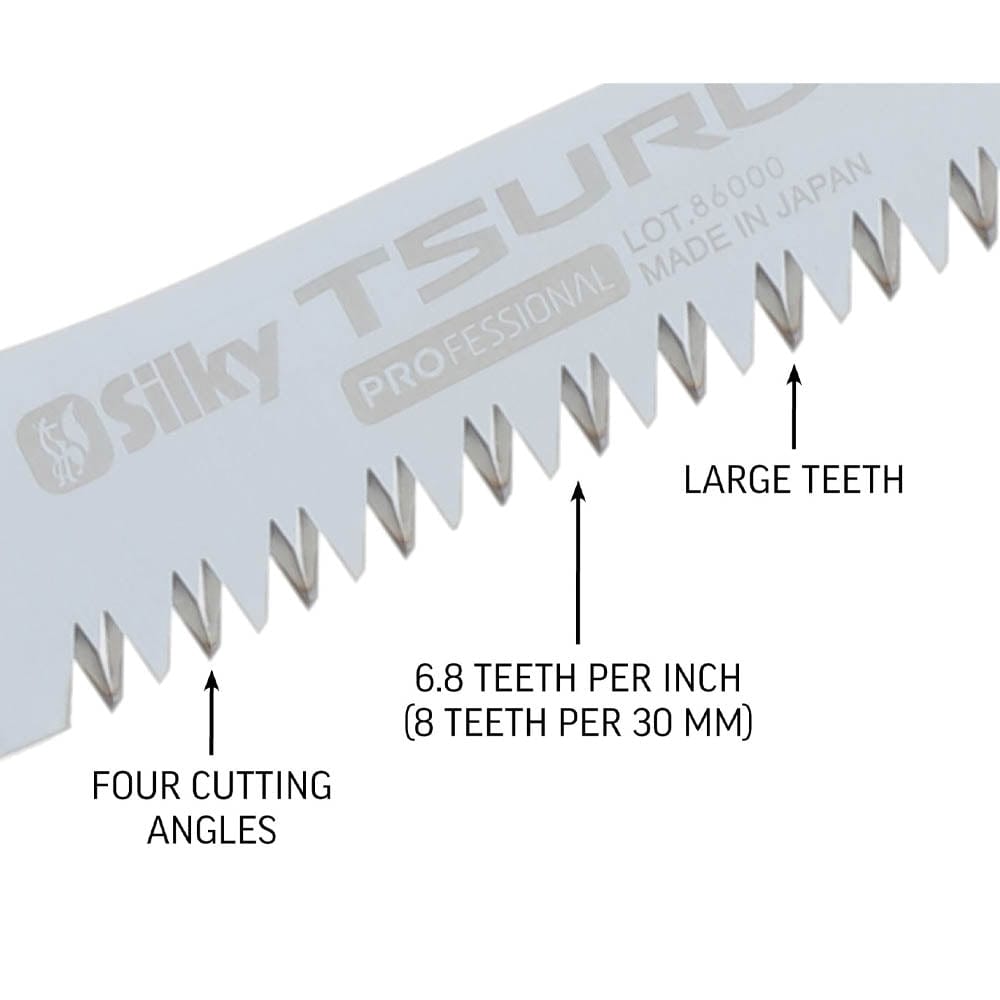 TSURUGI Replacement Blade, 200mm, Large Teeth