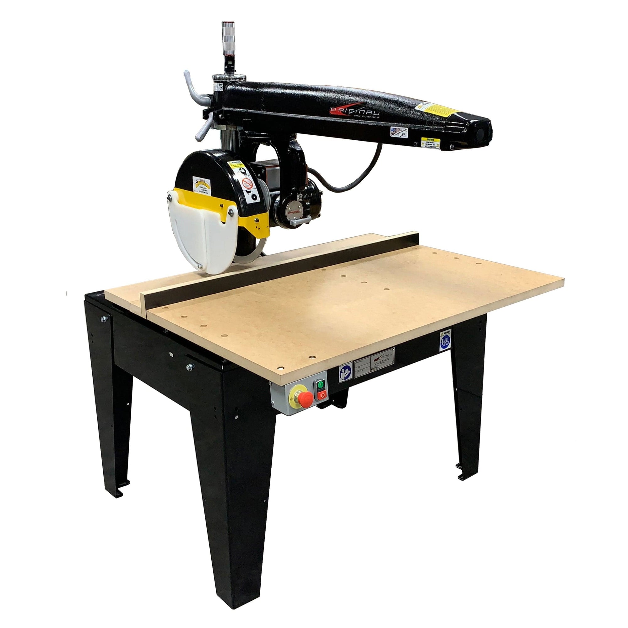 Radial Arm Saw with 14" Blade and 24" Crosscut, 5HP 3PH 460V alt 0