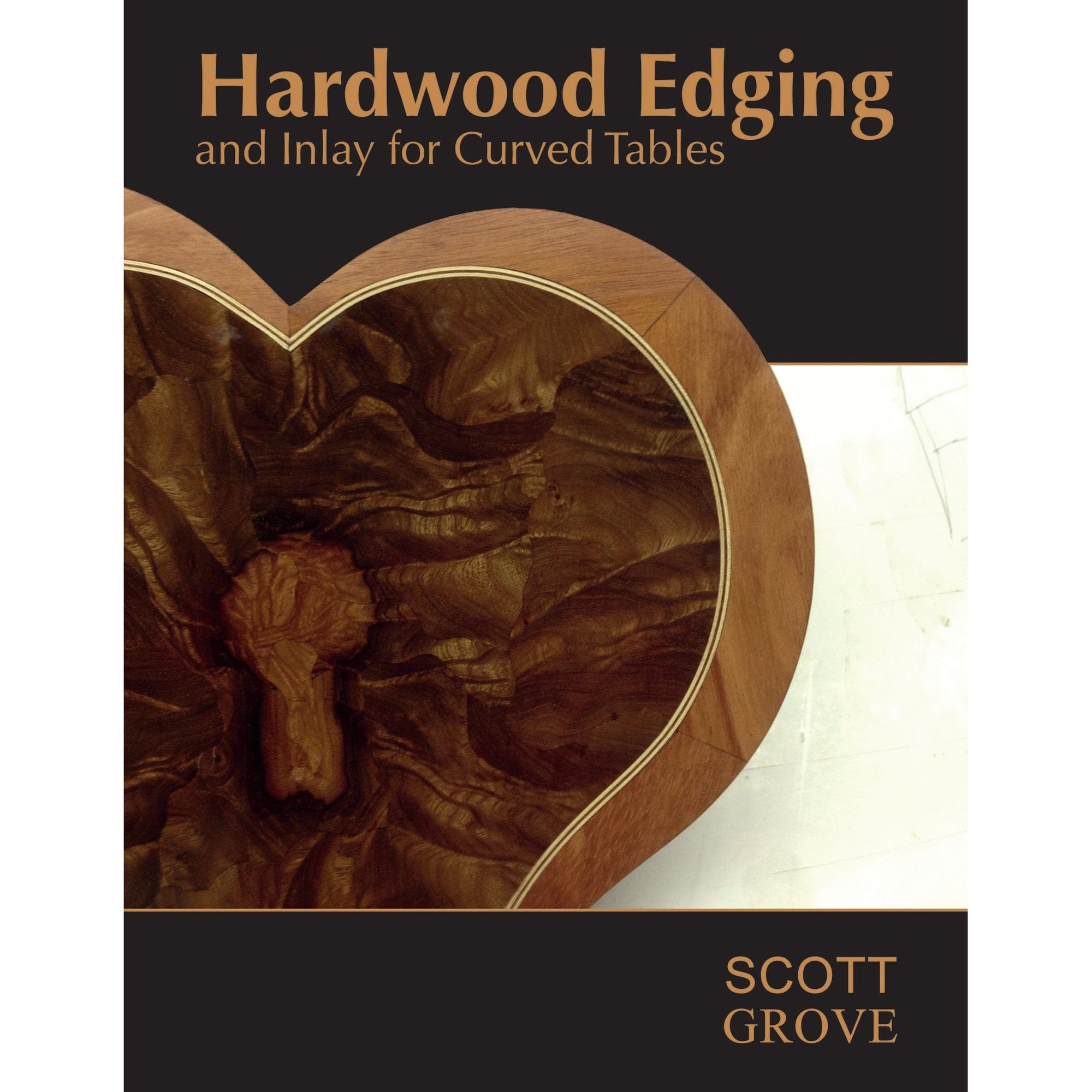Hardwood Edging and Inlay for Curved Tables alt 0