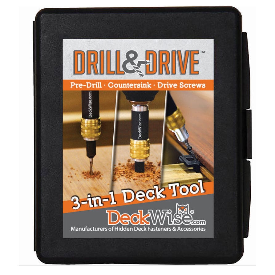 Deck Building Drill & Drive, 3-in-1 Accessory Tool Set alt 0