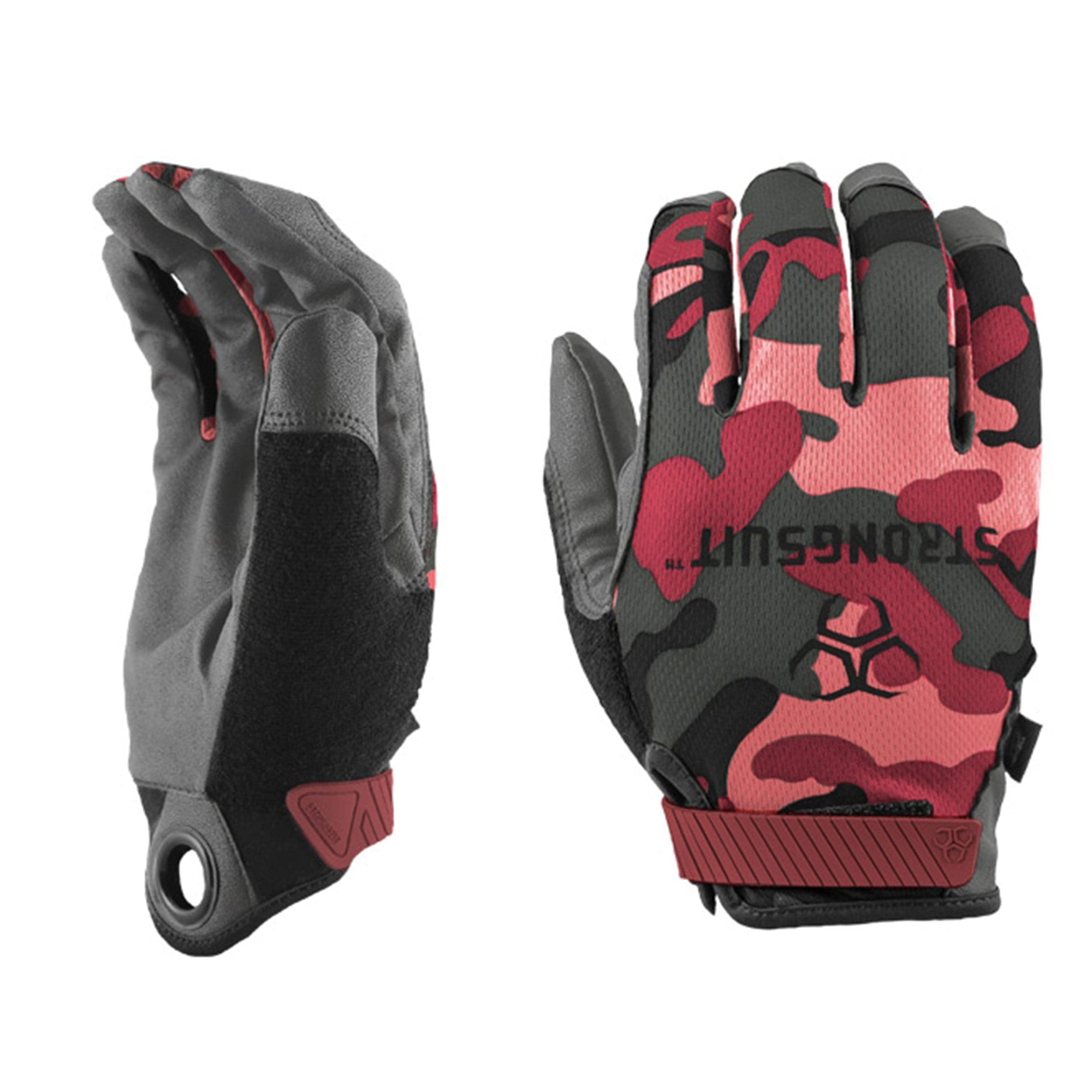 Q Series Pink Camo Gloves XXL alt 0