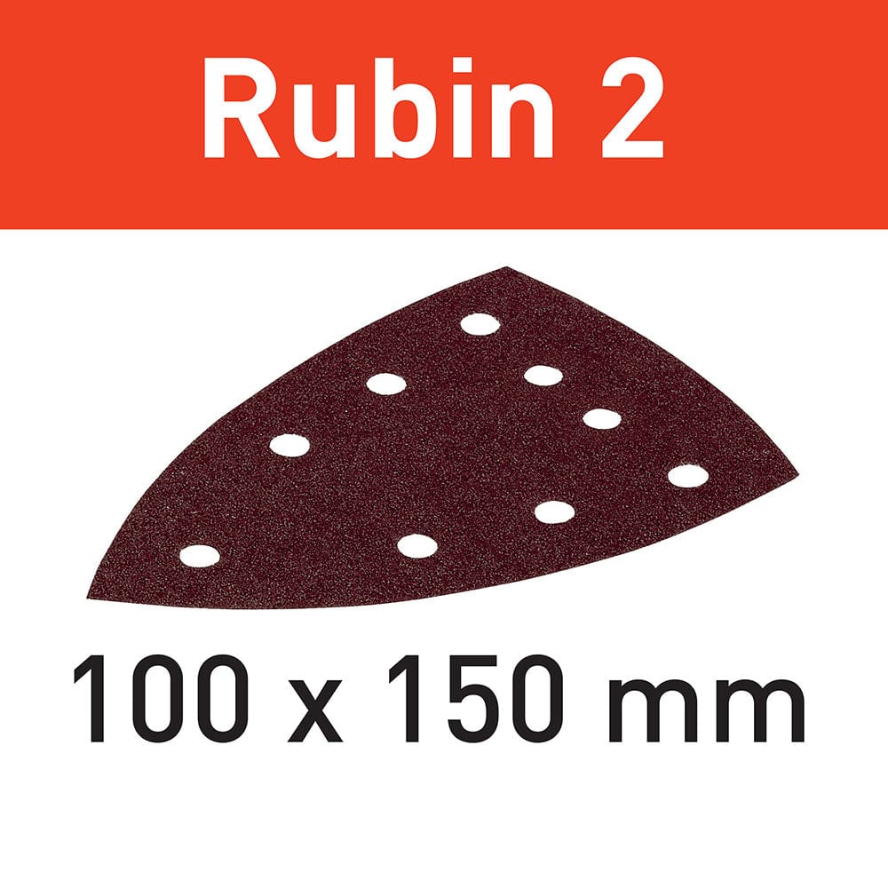 Abrasive Rubin 2 Sandpaper – STF DELTA/9 – P40 – 50 Pack