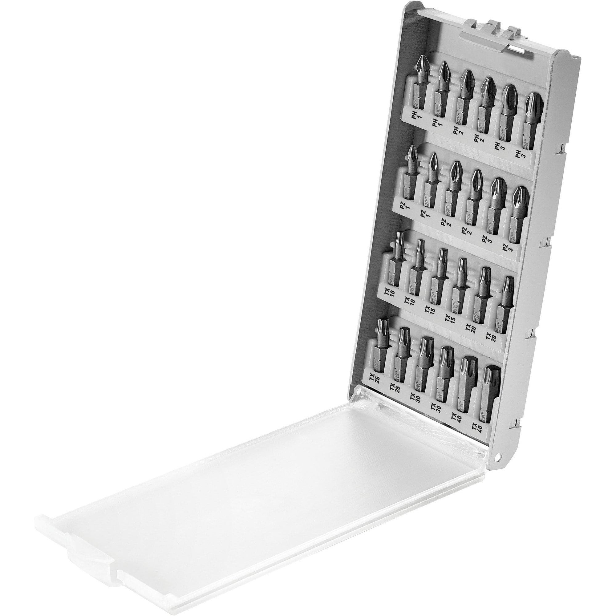 1" Driver Bit Cassette, BKS SYS3 25 mm F - 24 Piece alt 0