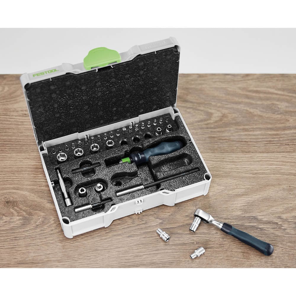 1/4" Ratchet Set in Systainer - 58 Piece