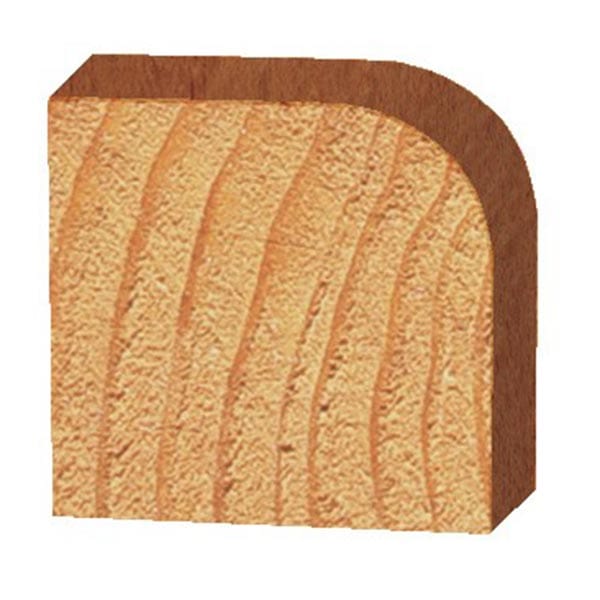 2007 Roundover Router Bit 1/2" SH 5/16" R X 1-1/8" D X 1/2" CL alt 0