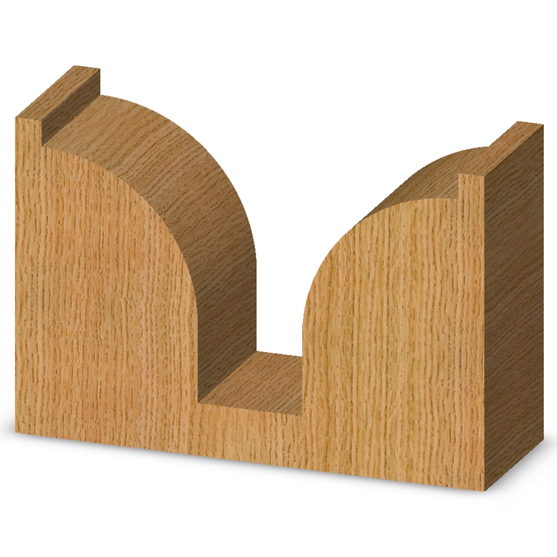 Plunge Roundover Bit w/Plunge Point 3/4" R 2LD 1/2" SD 1/2" SH 3" OL 2 FL alt 0