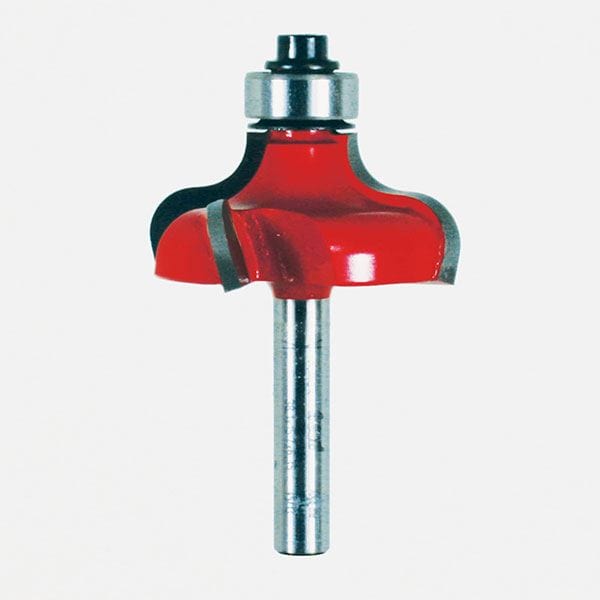 38-154 Quadra-Cut Ogee Router Bit 1/4" Shank 1-1/2" D 5/8" CL 1/4" R alt 0