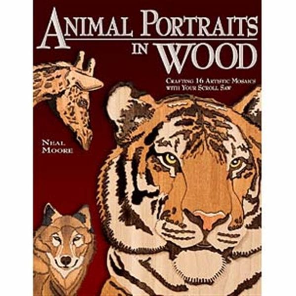Animal Portraits in Wood: Crafting 16 Artistic Mosaics with Your Scroll Saw alt 0