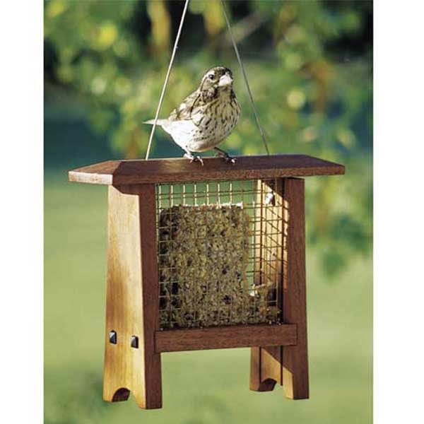 Woodworking Project Paper Plan to Build Suet Bird Feeder alt 0