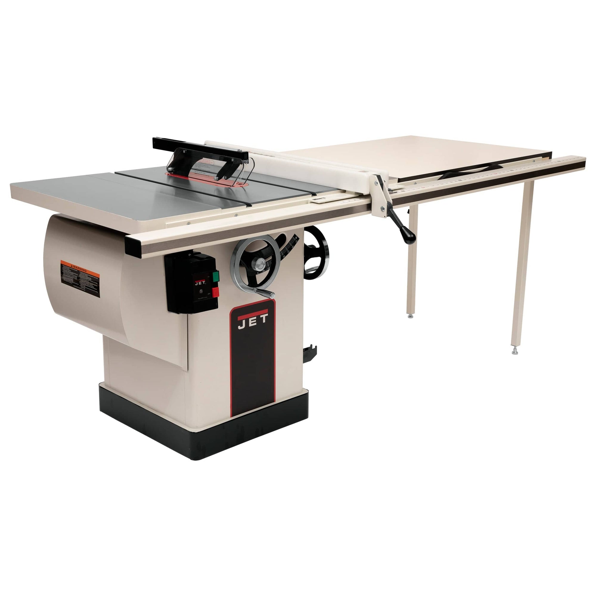 XACTASAW Deluxe 10" Table Saw with Cast Wings and 50" Rip Capacity - 3 HP 1 Ph 230V - JTAS-10DX