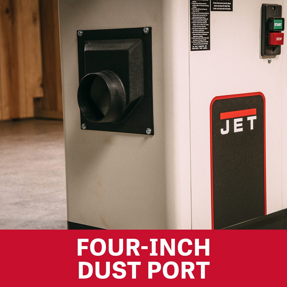 6" Deluxe Jointer - 1 HP 1 Ph 115/230V - Helical Head Kit - JJ-6HHDX