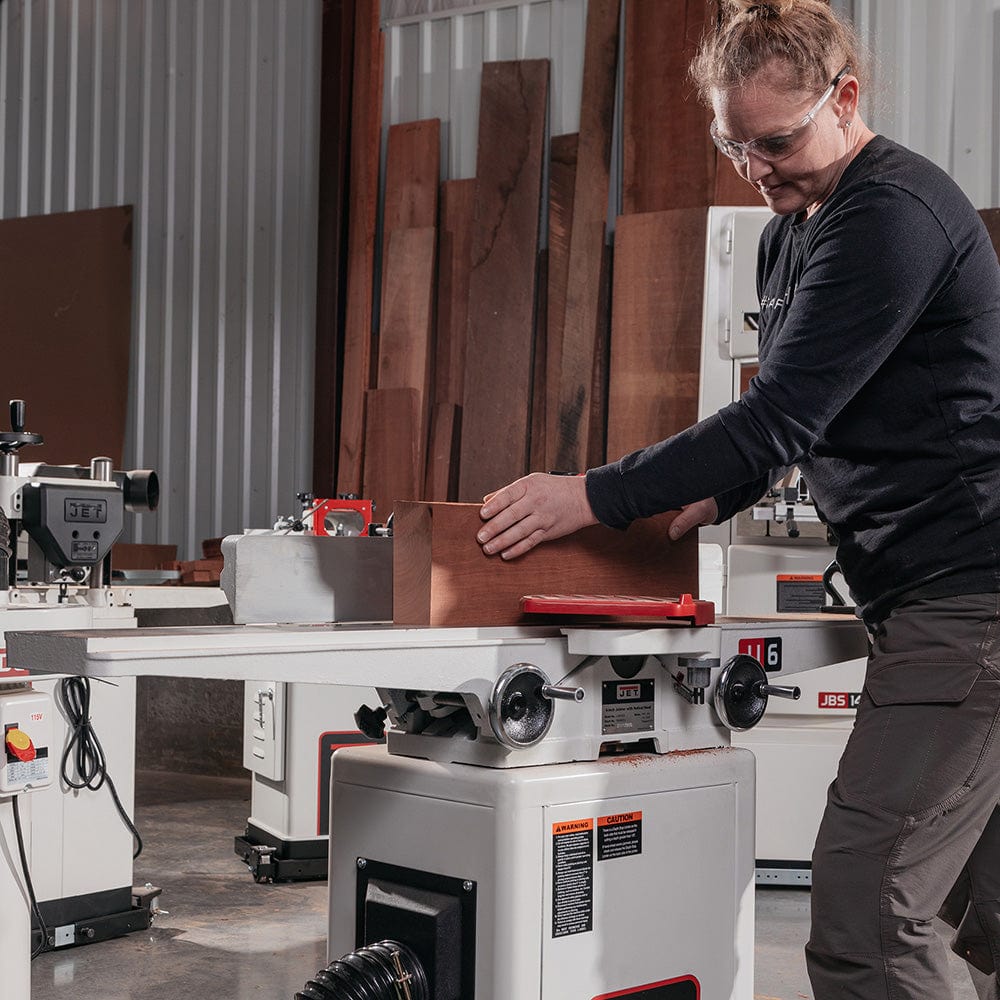 6" Deluxe Jointer - 1 HP 1 Ph 115/230V - Helical Head Kit - JJ-6HHDX