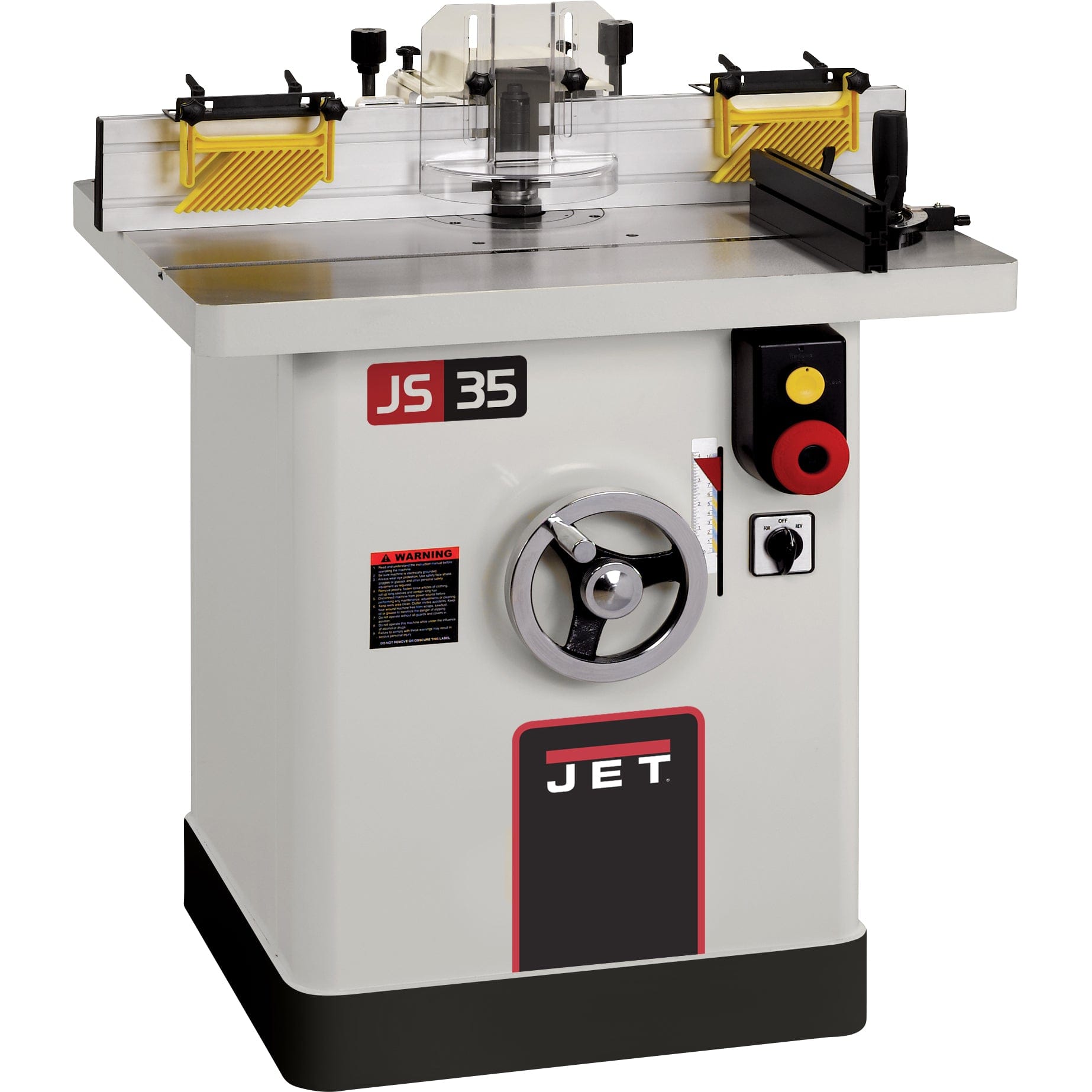 Industrial Shaper - 3 HP 1 Ph 230V - JWS-35X3-1