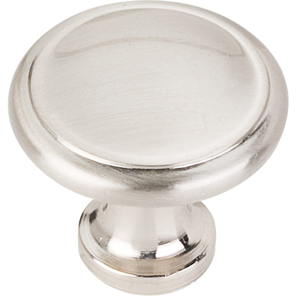 Gatsby Knob, 1-1/8" Dia., Finnish -Satin Nickel alt 0
